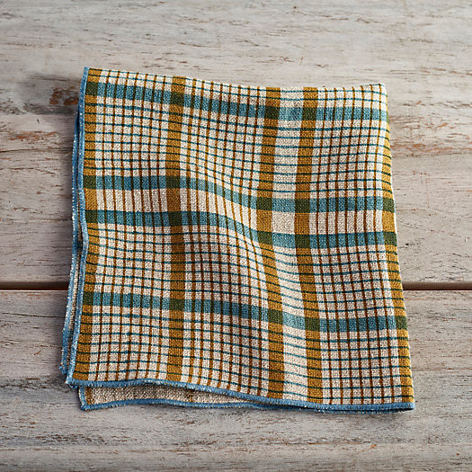 Grid Linen Napkin | Terrain