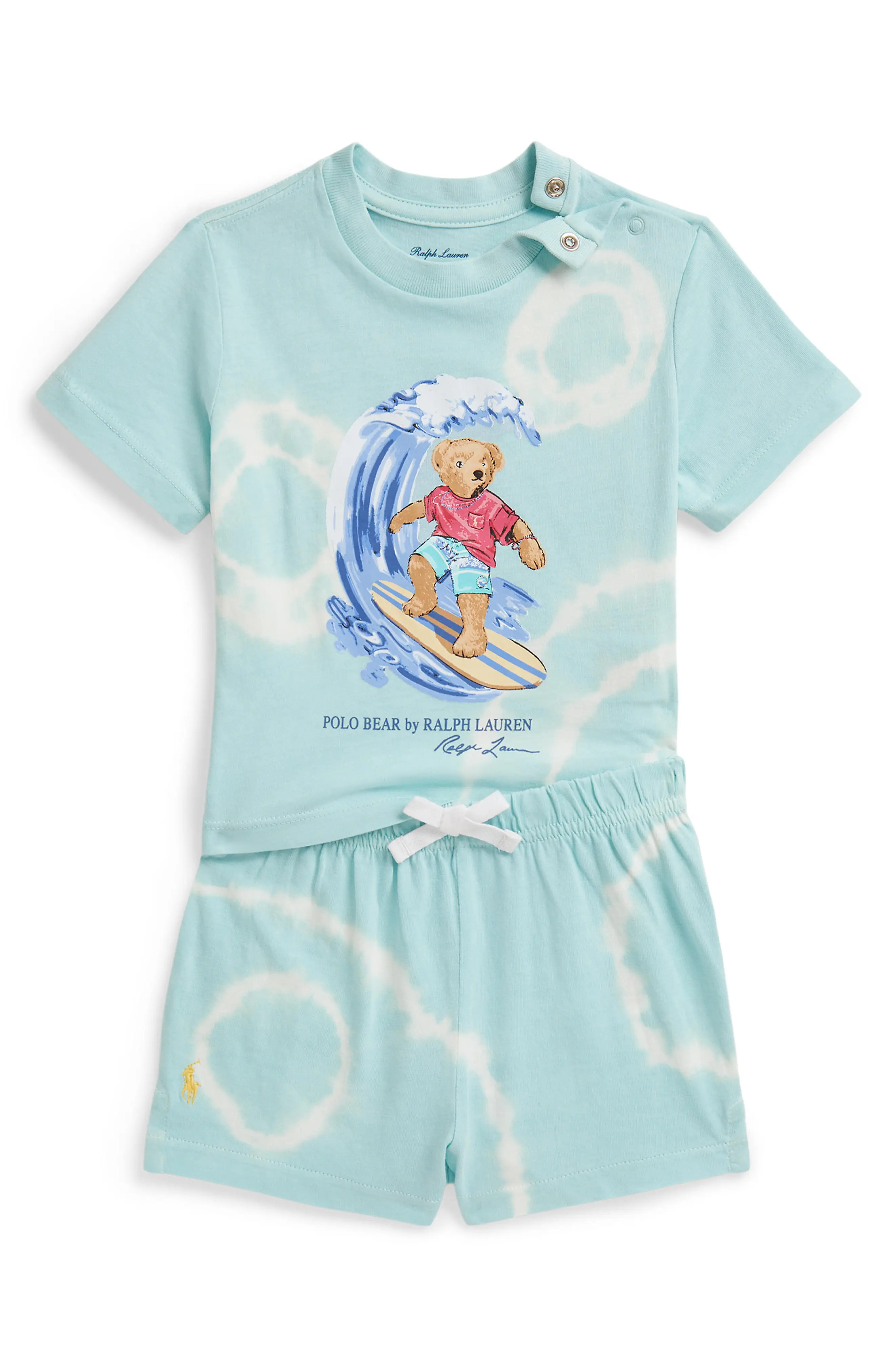 Polo Bear Surf Tie Dye Graphic T-Shirt & Shorts Set (Men) | Nordstrom | Nordstrom