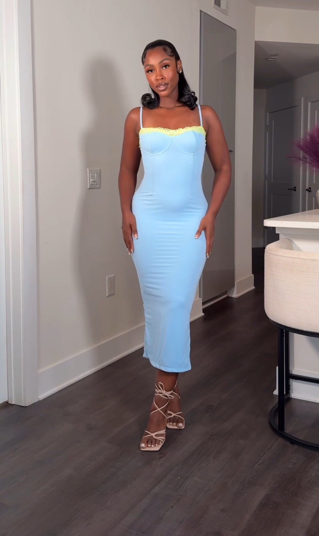 True lover of spring and all the colors it brings ahhhh this periwinkle blue is so gorg ! I’m wearing it to a baby shower 🤗🦋

#LTKootd #LTKgrwm