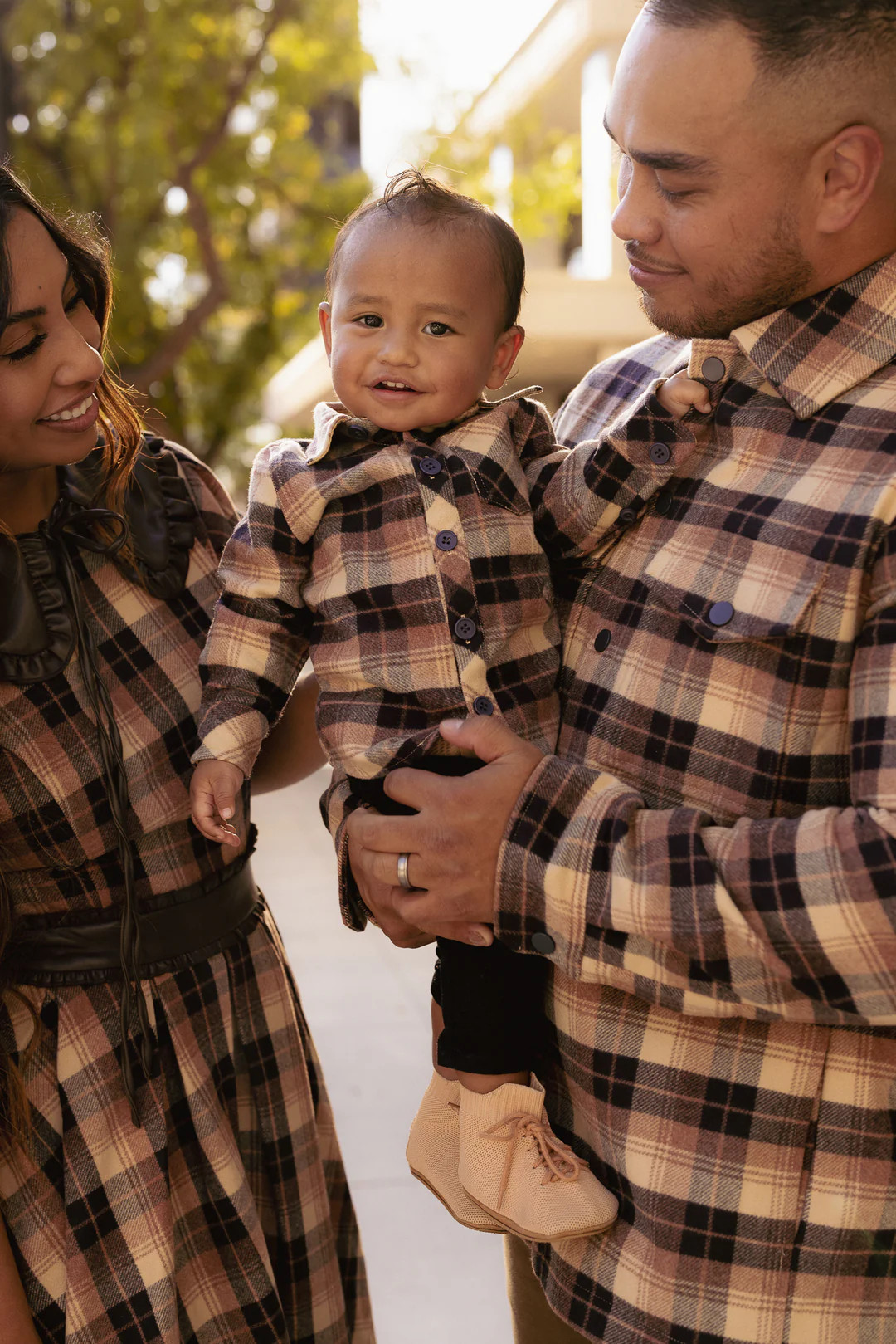 Baby Boys John Shirt in Celine Plaid | Ivy City Co