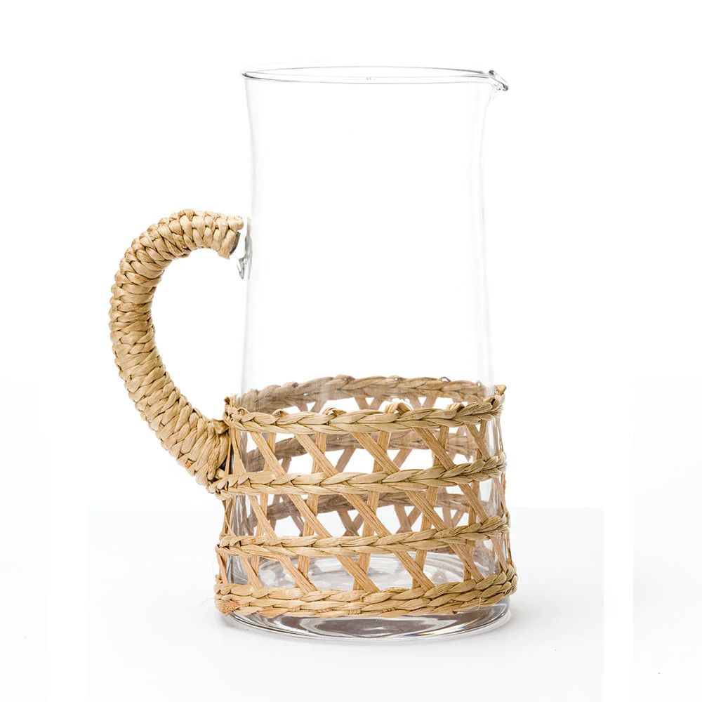 Island Wrapped Pitcher Large Natural, Summer Home Finds, Mother’s Day Gifts | Amanda Lindroth