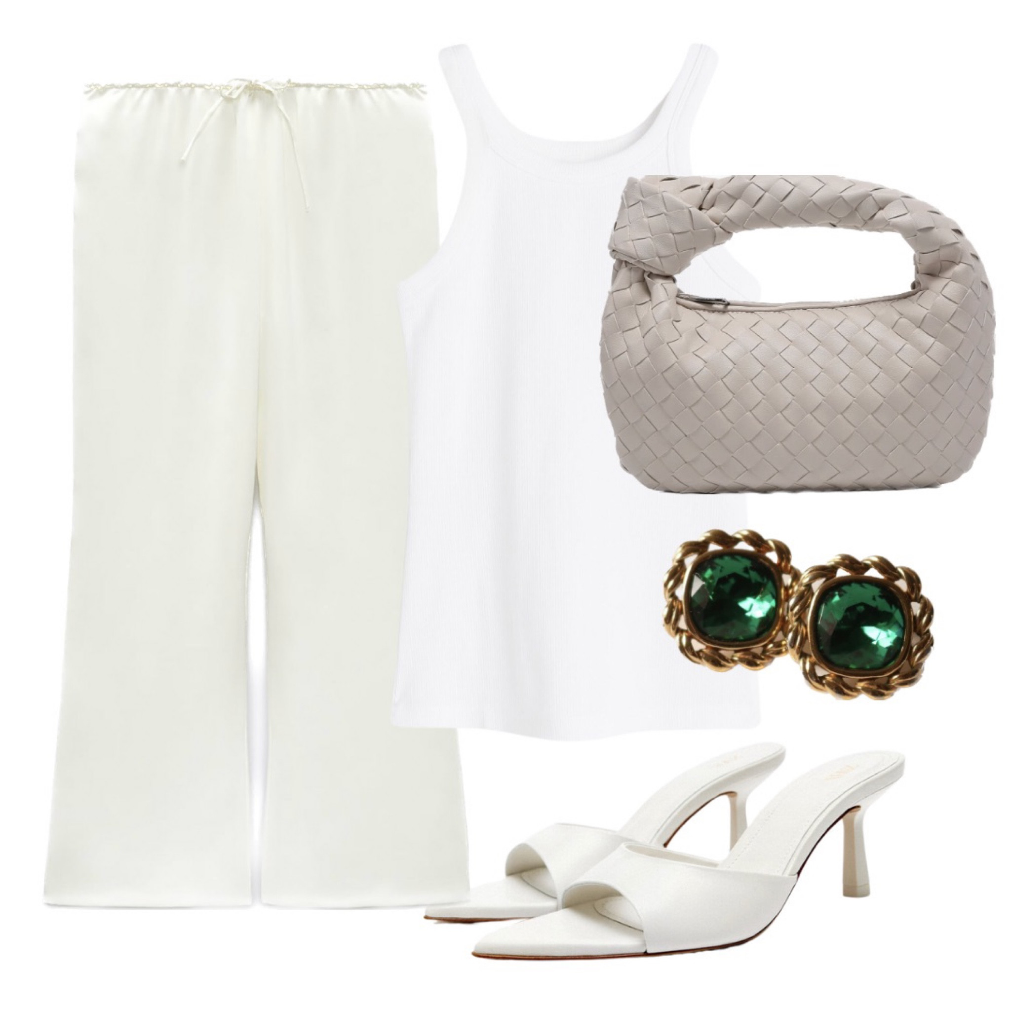 Easy summer look and all items under $100! Pants and shoes are from Zara but linked similar. 

#LTKunder100 #LTKSeasonal #LTKunder50