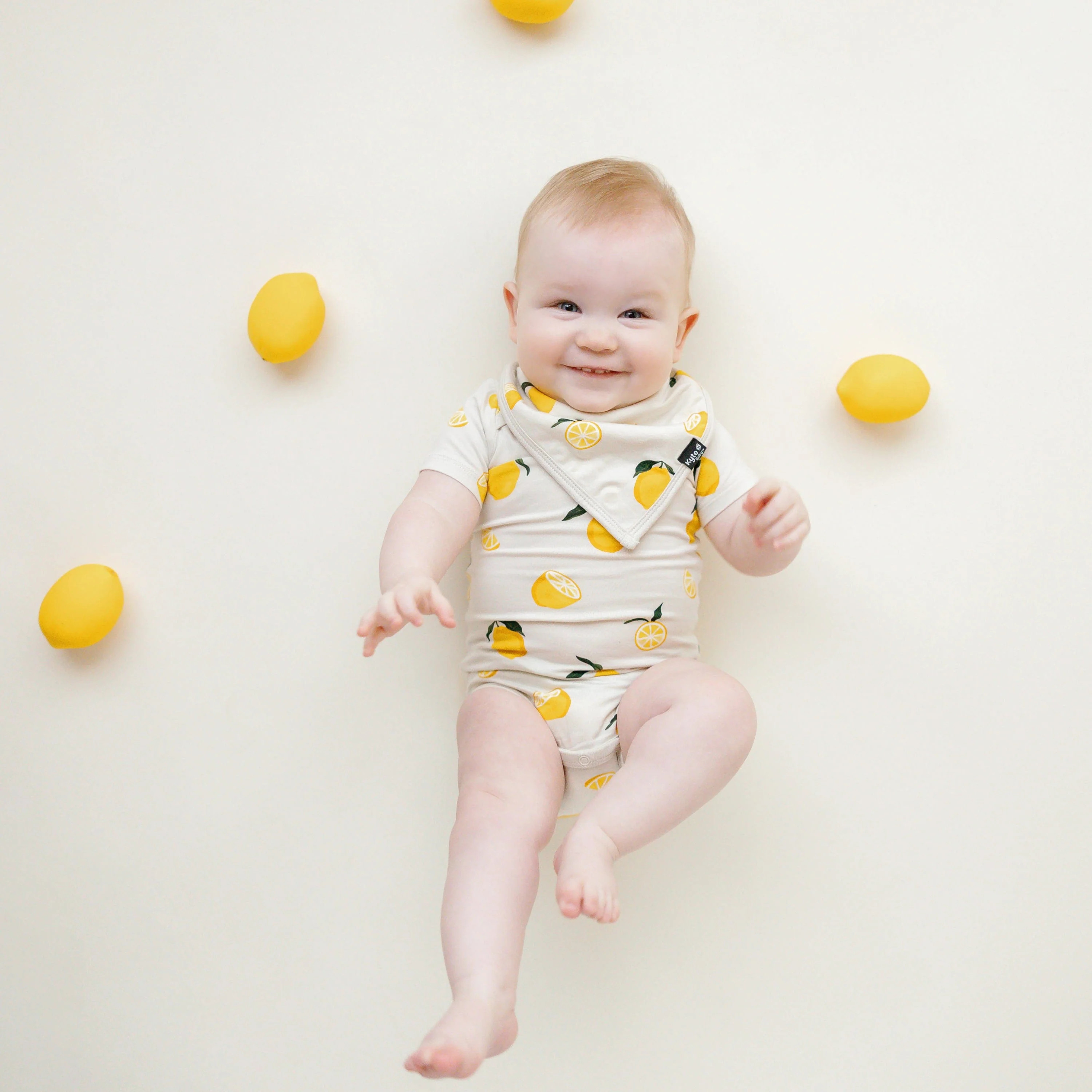 Bodysuit in Lemon | Kyte BABY