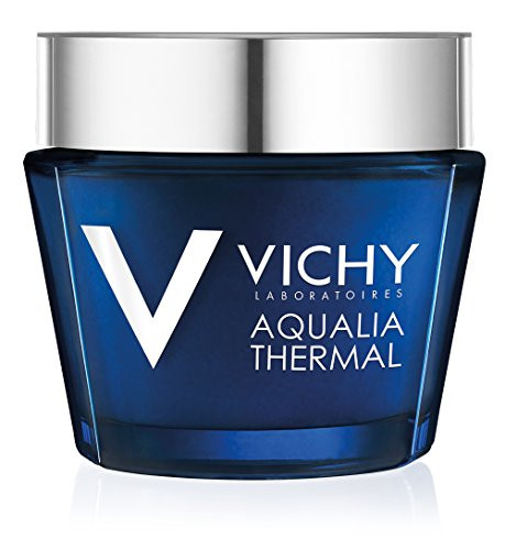 Vichy Aqualia Thermal Night Spa Replenishing Anti-Fatigue Night Cream and Face Mask with Hyaluronic Acid, 2.54 fl. Oz. | Amazon (US)