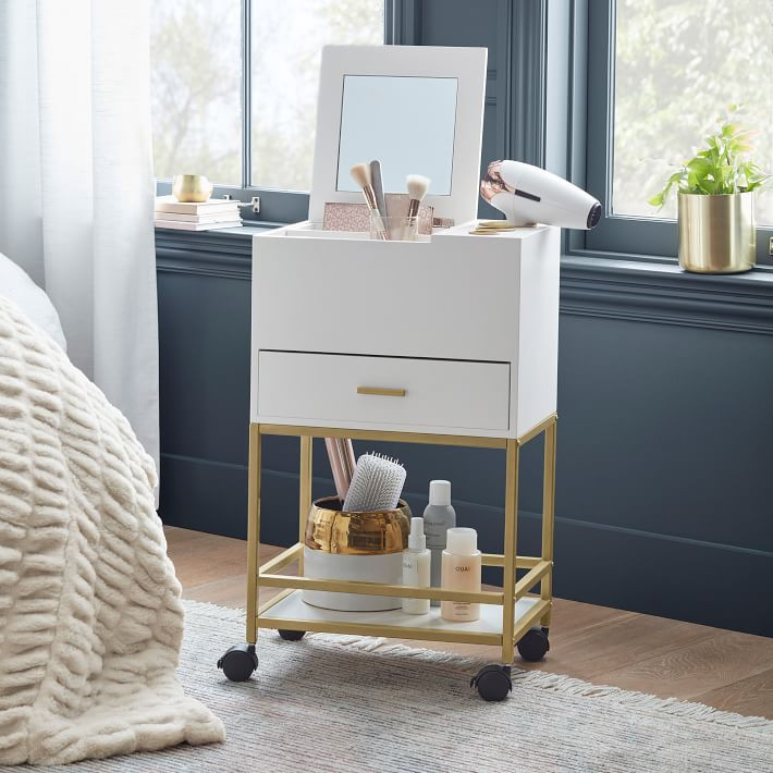 Glam Beauty Cart | Pottery Barn Teen