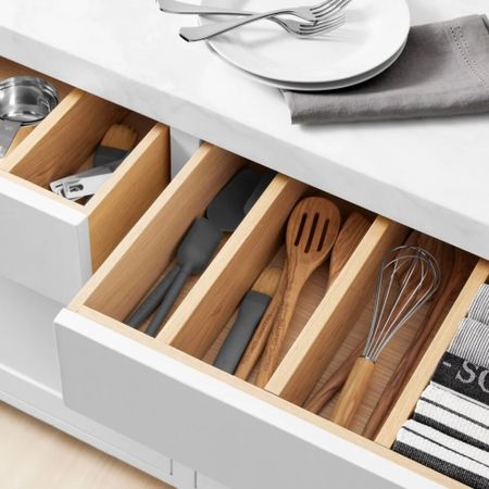 Get your drawers organized with my favorite wood drawer dividers!

Organizing, drawer organizer, home organization, declutter, organized home 

#LTKhome #LTKfamily #LTKsalealert