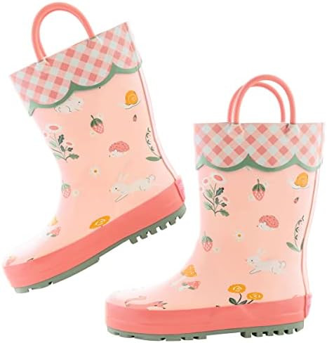 Stephen Joseph Girls All Over Print Rain Boots | Amazon (US)