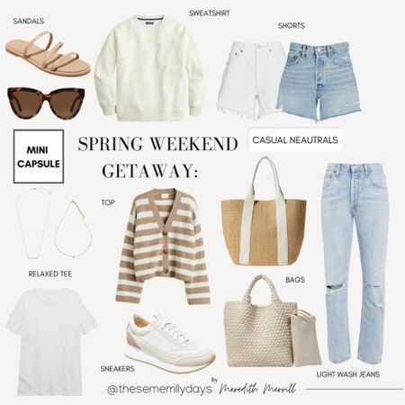 Mini Capsule | Spring Weekend Getaway

Styling ideas | Spring mini capsule | Spring outfit | Spring fashion

#LTKunder100 #LTKstyletip #LTKfit