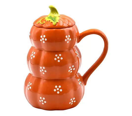 Temp-tations Special Edition Seasonal 18-oz Figural Lidded Mug - QVC.com | QVC