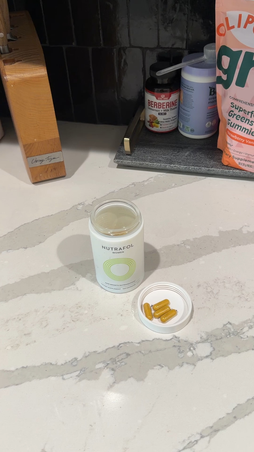 If a GLP1 had wrecked your hair, you need Nutrafol!! Been taking mine for a few weeks now! Highly recommended hair growth system. 

#LTKBeauty