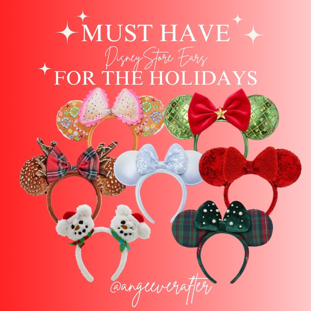The perfect ears for the most magical time of year at Disney! A few of these are Disney store exclusives and from Baublebar!

#LTKGiftGuide #LTKFindsUnder50 #LTKHoliday
