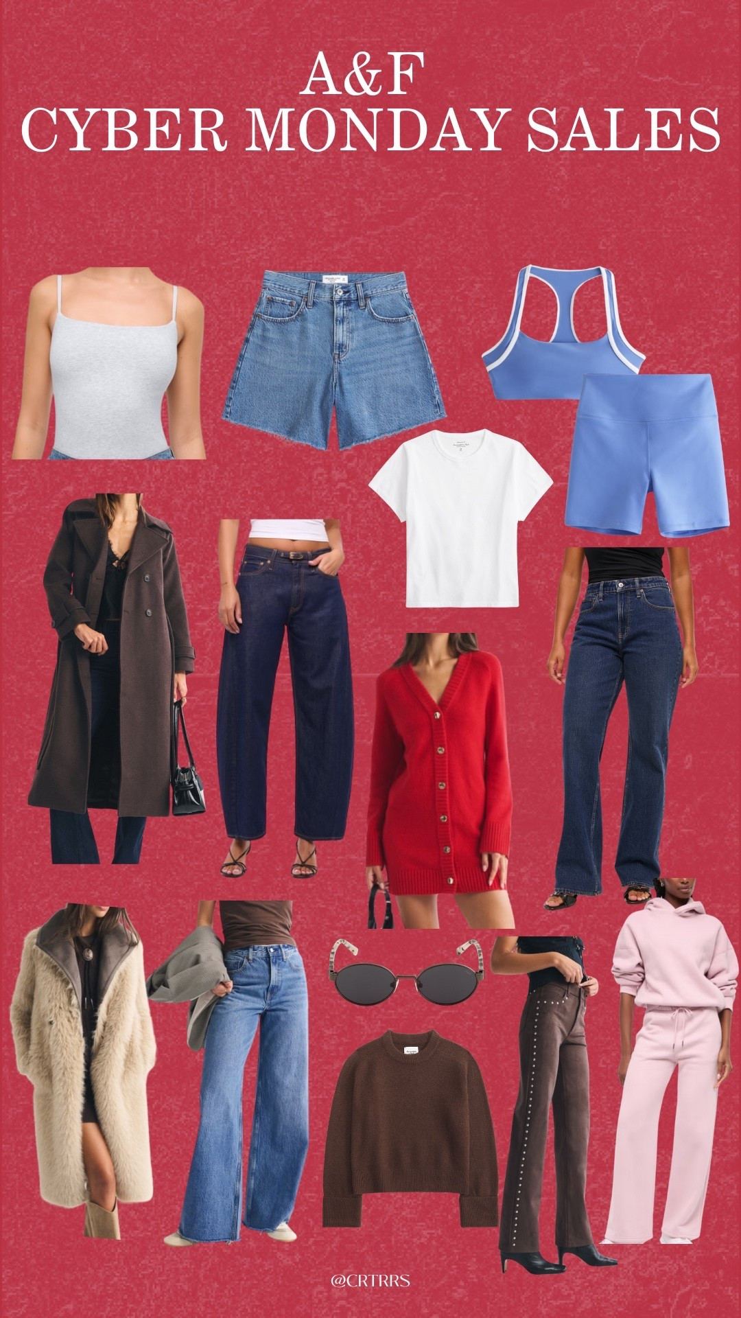 Abercrombie & Fitch cyber monday sales! 

#LTKGiftGuide #LTKCyberWeek #LTKHoliday