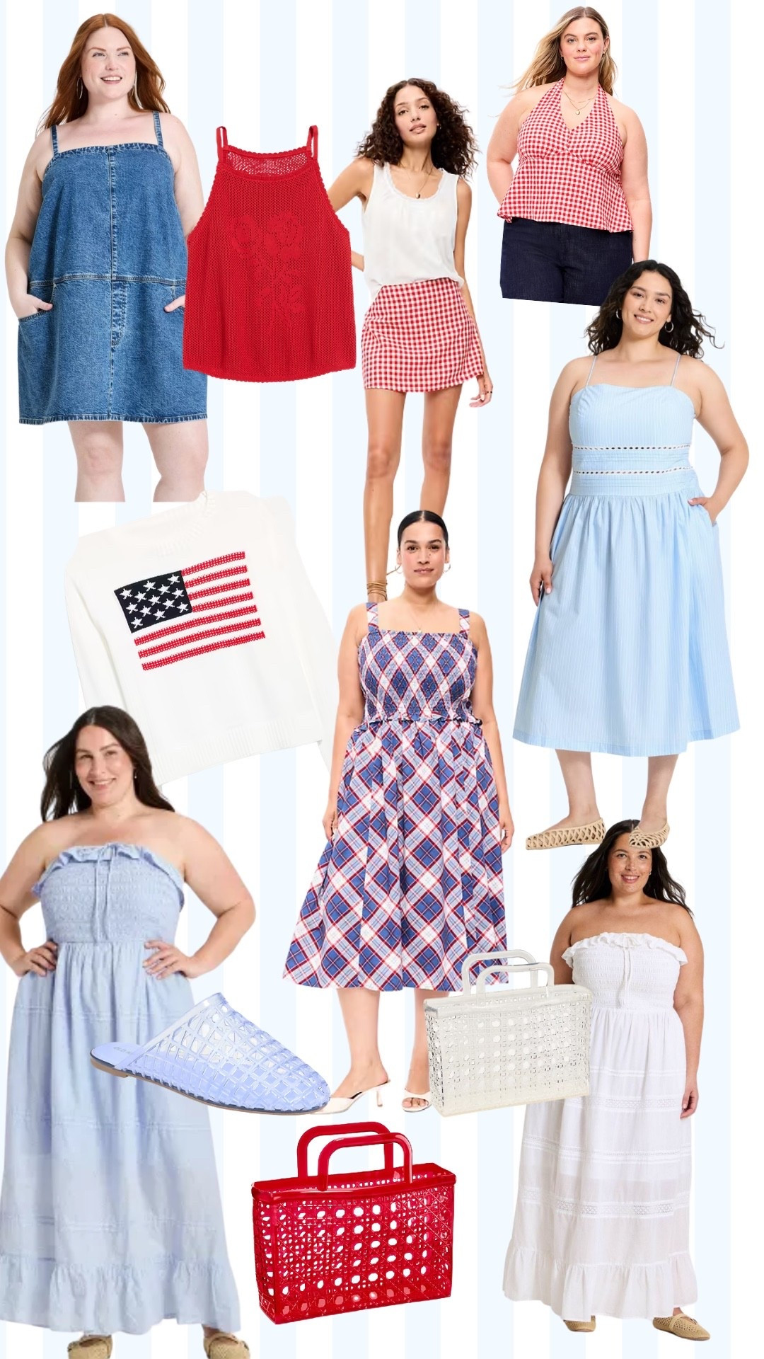 Old navy and target red white and blue faves! I wear a 3x in this brand

#LTKPetite #LTKMidsize #LTKPlusSize