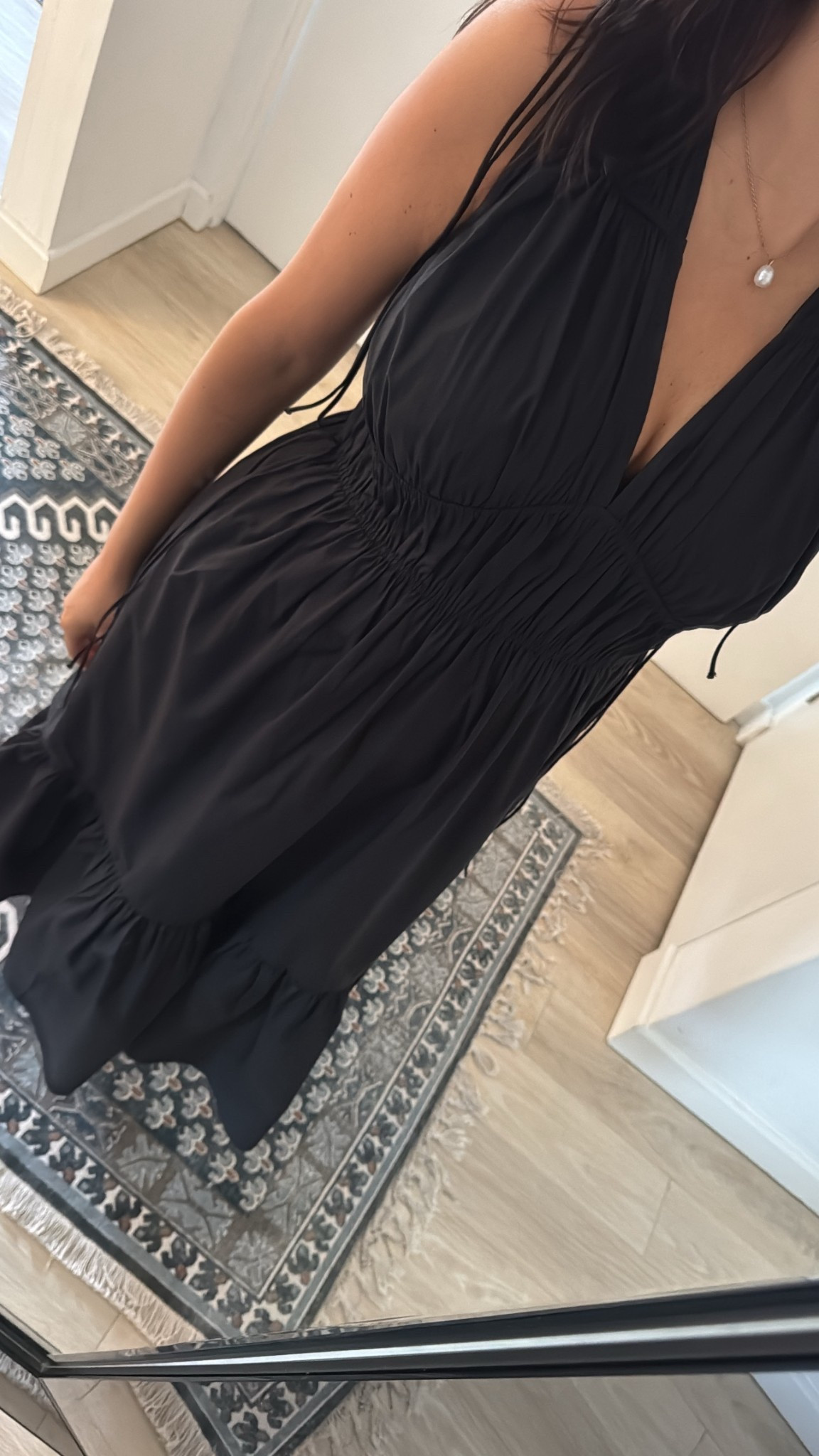 Black summer dress 

#LTKsummer #LTKtravel #LTKdresses