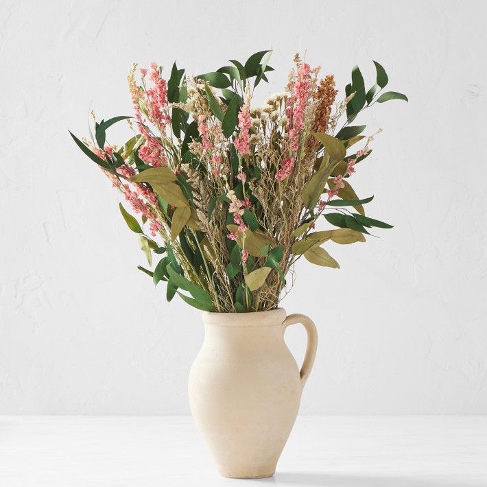 Pink Larkspur Dried Bouquet | Williams-Sonoma