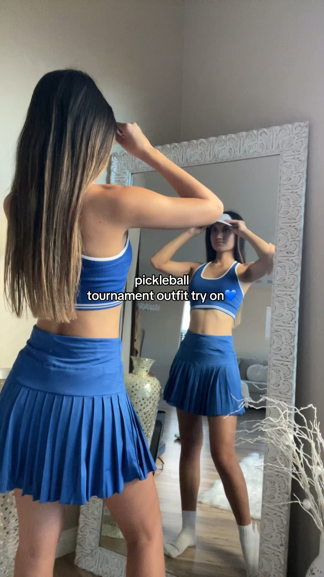 Pickleball Tournament Fit💙 (as seen on TikTok)



athleisure, activewear, athletic wear, sportswear, pickleball, pickleball outfit, pickleball outfit inspo, sporty chic, sporty style, pleated skirt, tennis fashion, sports bra, 

#LTKStyleTip #LTKActive #LTKFitness