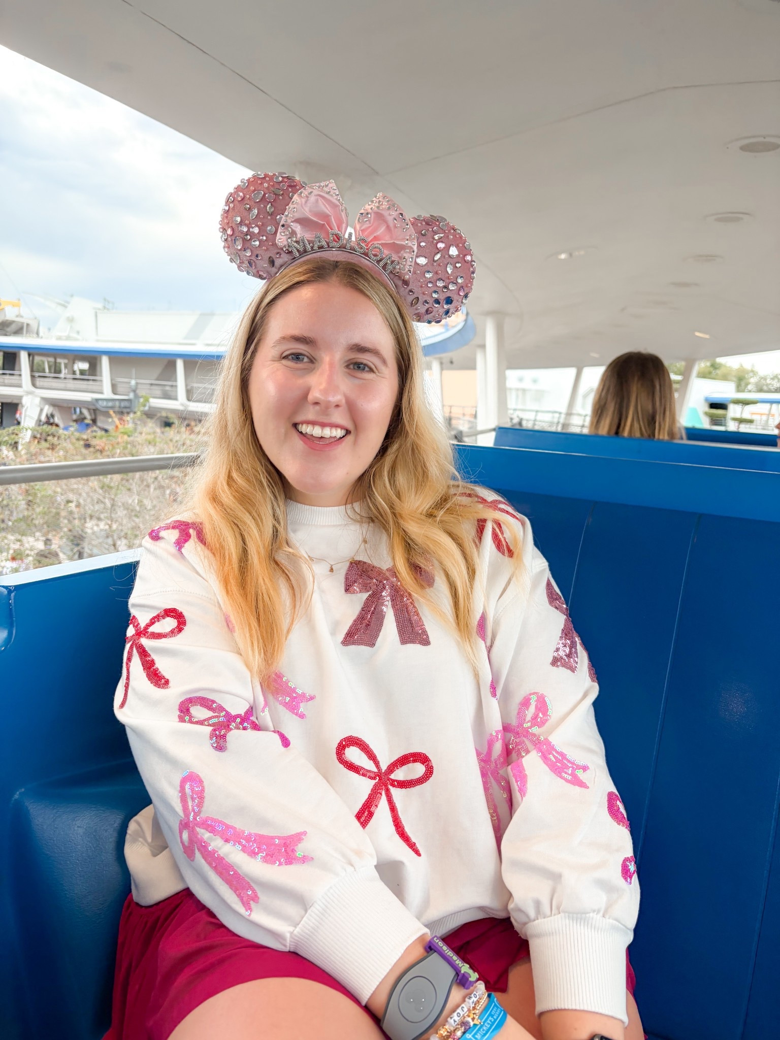 pink christmas at disney 🩷

#LTKTravel #LTKHoliday