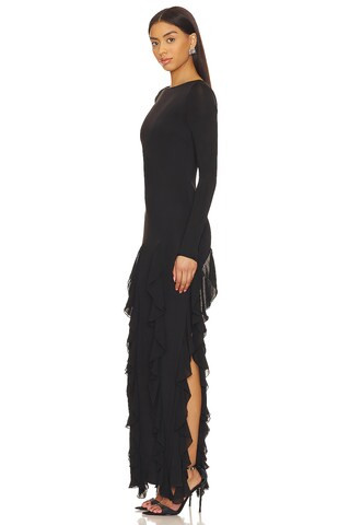 NBD Daphne Maxi Dress in Black from Revolve.com | Revolve Clothing (Global)