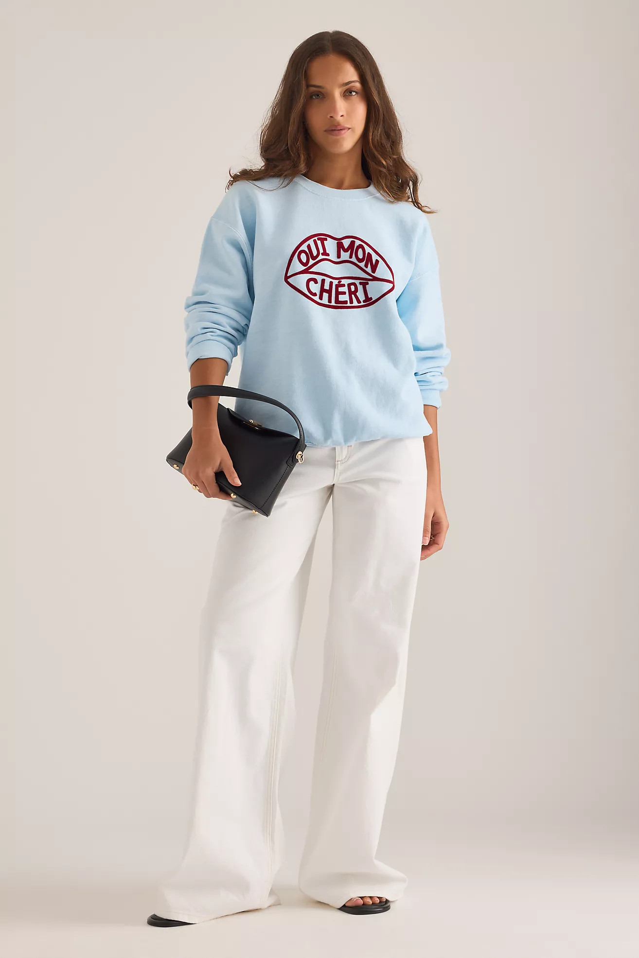 By Anthropologie Oui Mon Chéri Sweatshirt | Anthropologie (UK)