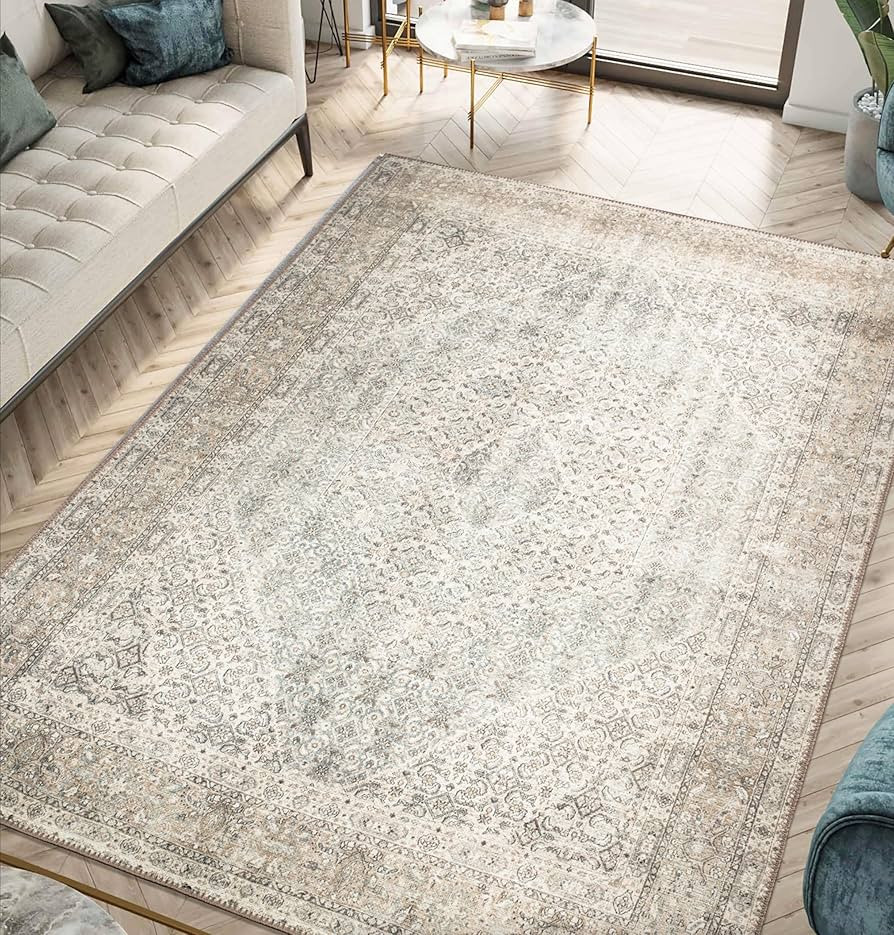 Keen Home Design Machine Washable Area Rugs with Non-slip Backing, Ideal for Hallway, Living Room... | Amazon (US)