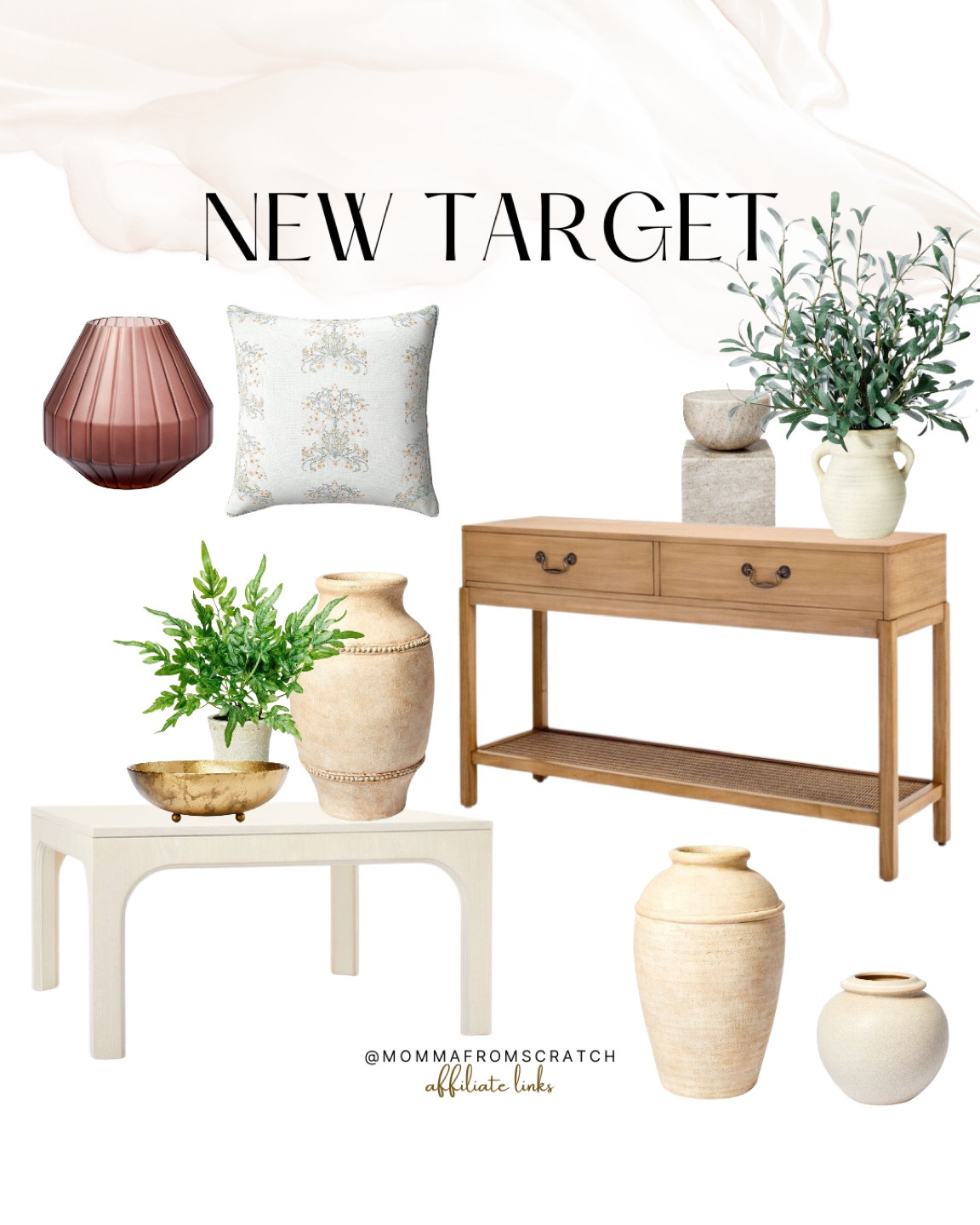 Studio McGee target decor, threshold decor, target, console table, coffee table, vase, pillows, spring decor, olive branch, spring floral 

#LTKunder100 #LTKhome #LTKstyletip