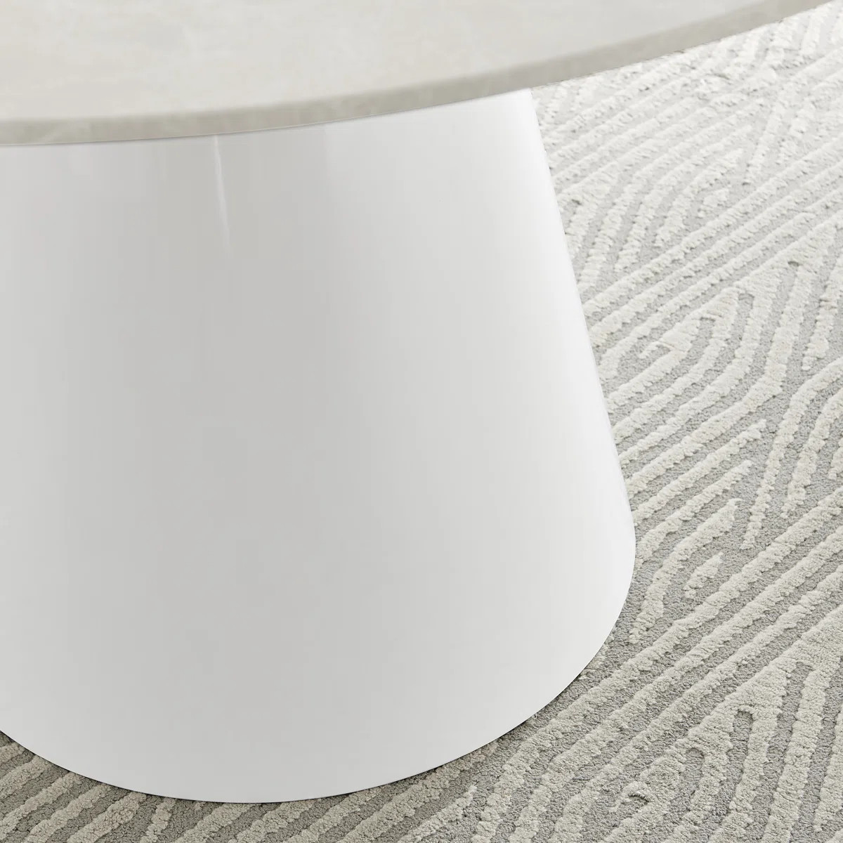 Tierra Statement Pedestal Round Dining Table - Luxury Modern Design | Wayfair North America