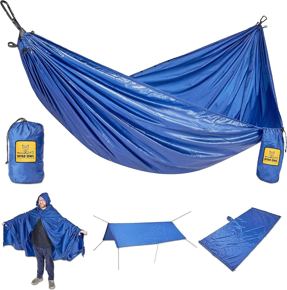Wise Owl Outfitters Hammock for Camping Hammocks Gear for The Outdoors Backpacking Survival or Tr... | Amazon (US)