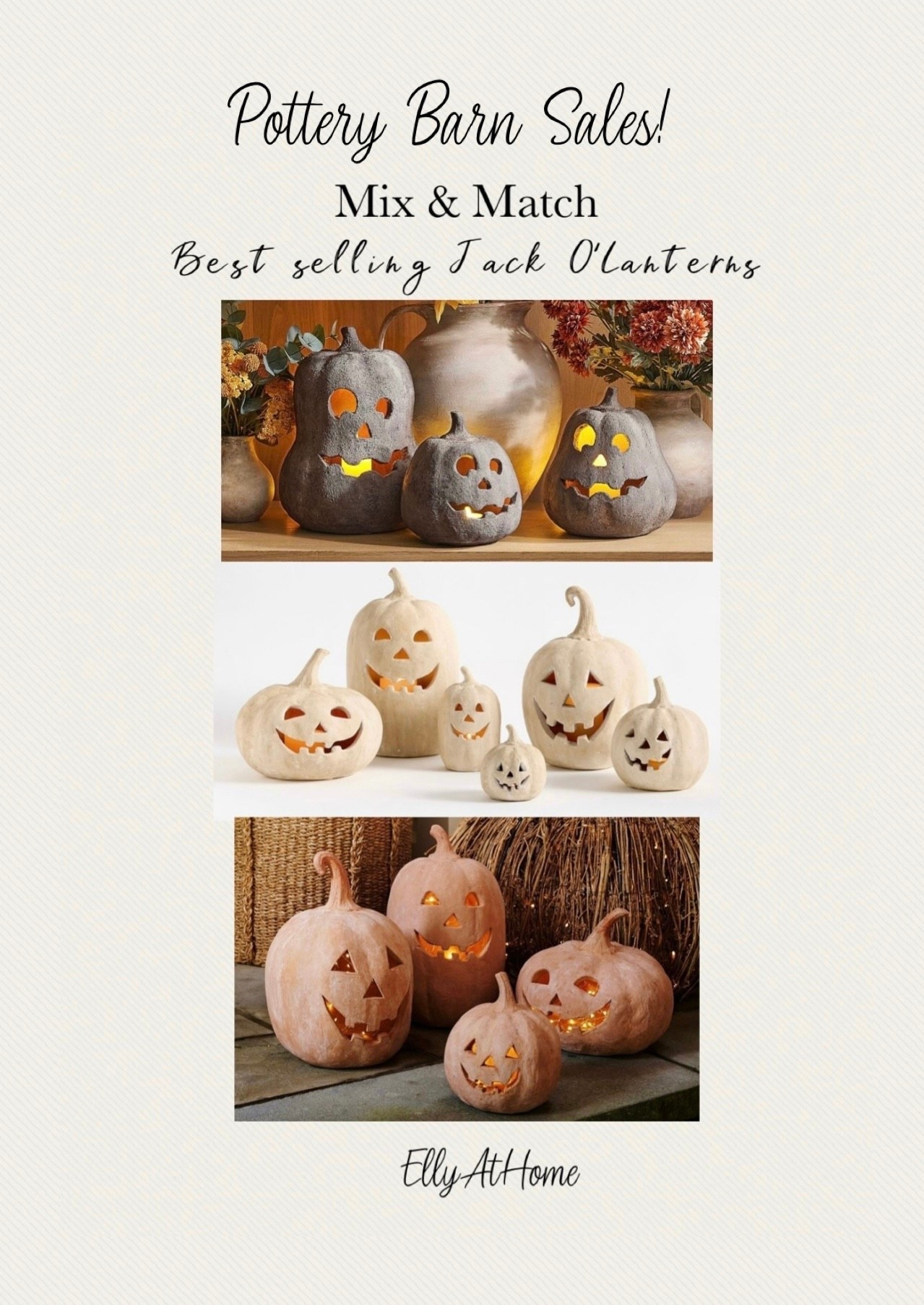 Best selling Jack O’Lanterns at Pottery Barn, most selections on sale! Shop your favorites early! Shop more Halloween decor on sale! 

#LTKSaleAlert #LTKHome #LTKFindsUnder50