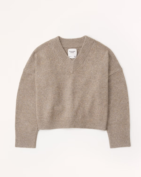 Wedge V-Neck Sweater | Abercrombie & Fitch (US)