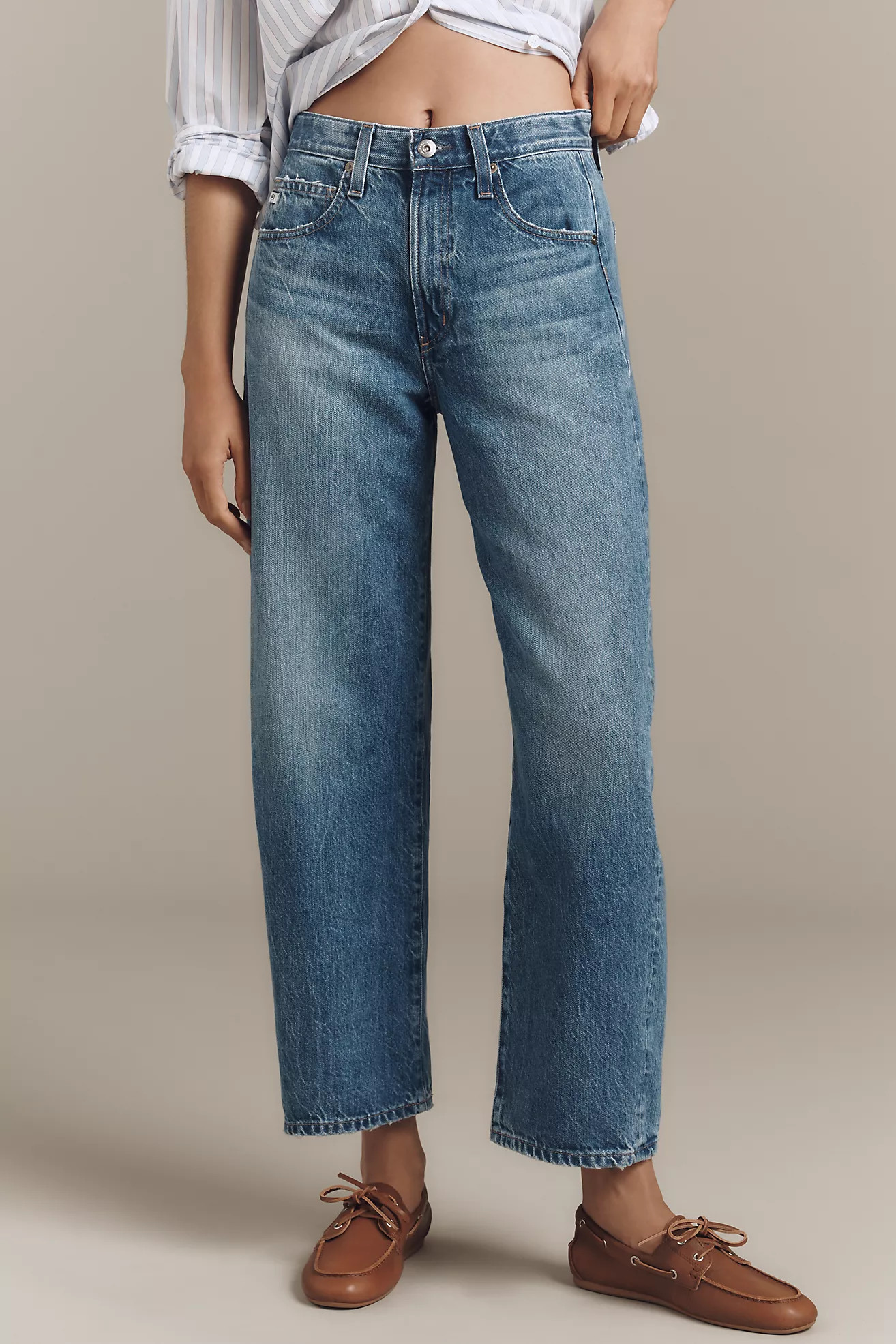 AG Hattie High-Rise Taper Candid Ankle Jeans | Anthropologie (US)
