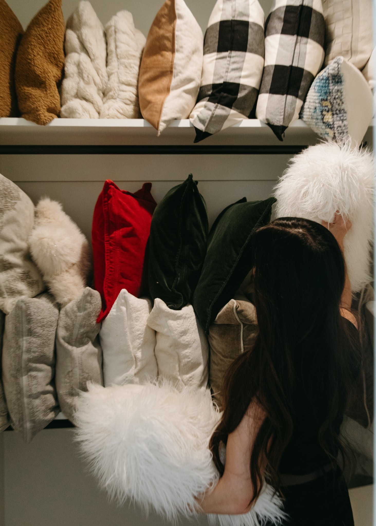 Give me all the throw pillows! The Mongolian Faux Fur is so much fun.

#LTKdayinmylife #LTKHome