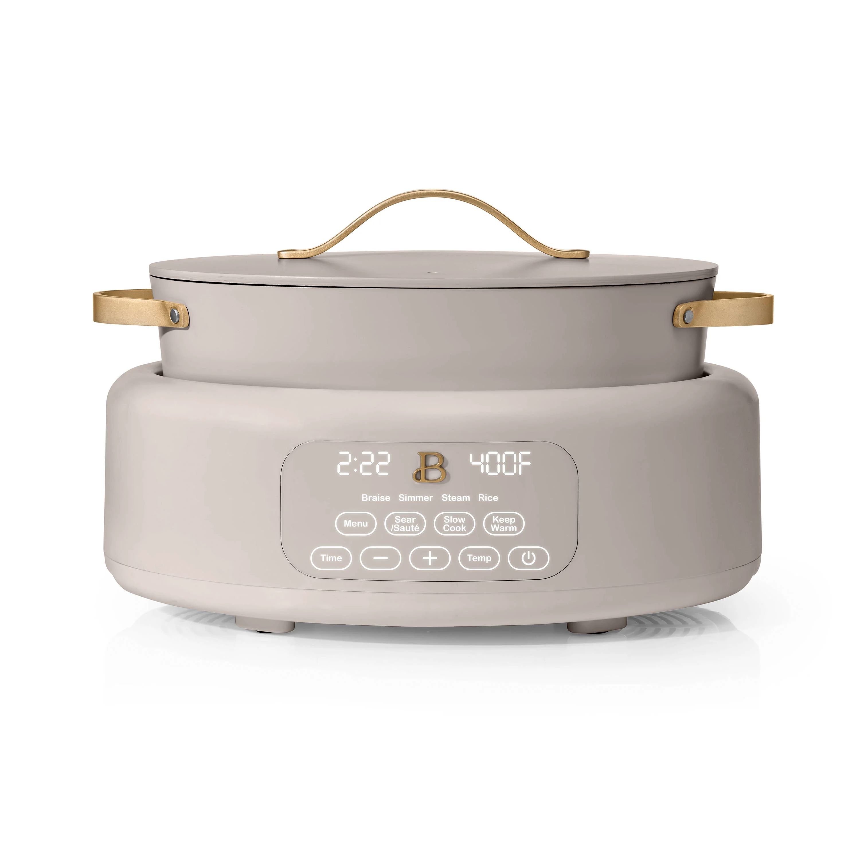 Beautiful 10 in 1 Electric Multi-Cooker, Porcini Taupe by Drew Barrymore | Walmart (US)