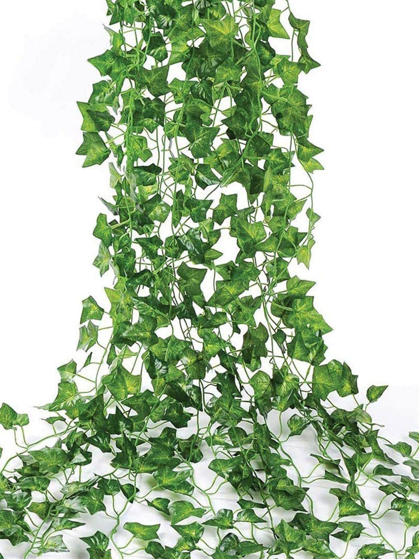 1PC/12PCS/24PCS Artificial Plant Sweet Potato Leaf Vine Birthday Party Decoration, Wedding Flower... | SHEIN