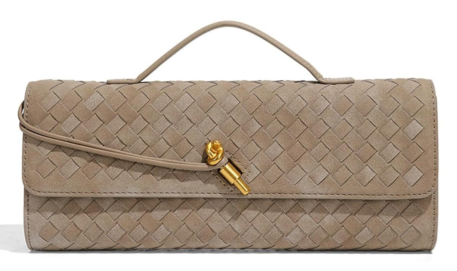 Trendy Woven Evening Clutch Purses Women Underarm Shoulder Handbag Cute Satchels Crossbody Purse ... | Amazon (US)