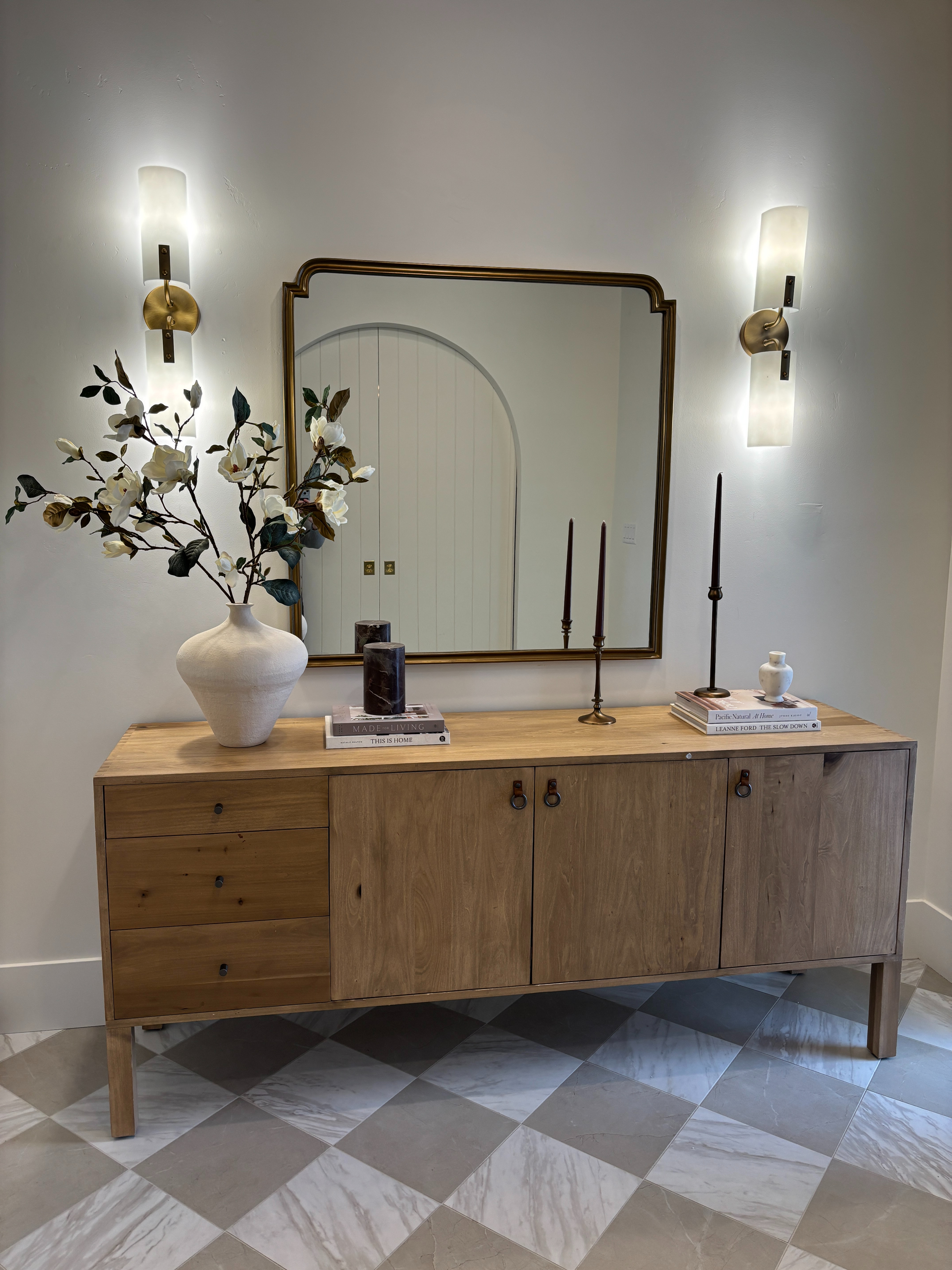 Entryway mirror, console, and decor 

 

#LTKHome #LTKFindsUnder50 #LTKFindsUnder100