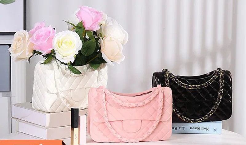 New Simple Handbag Vase Creative Fashion Living Room Entrance TV Cabinet Decoration Dried | DHGate