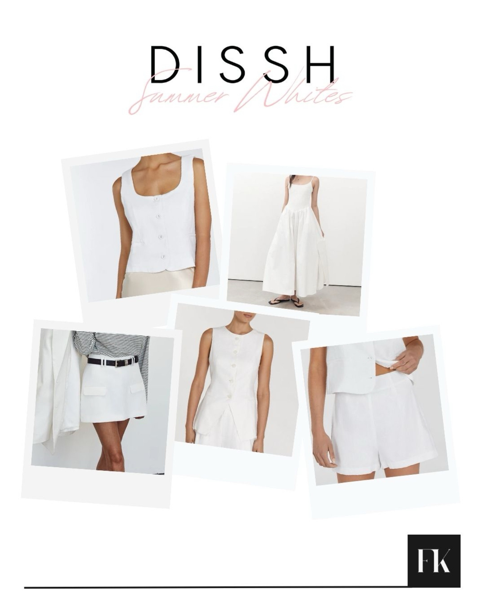 Happy Holidays Newsletter ☀️🐚 Dissh summer whites favourites

#LTKsummer #LTKluxury