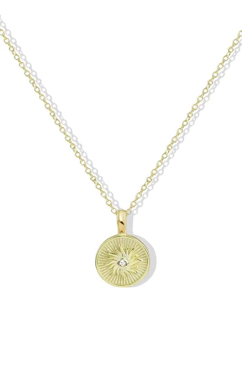 Sun Medallion Necklace | Nordstrom