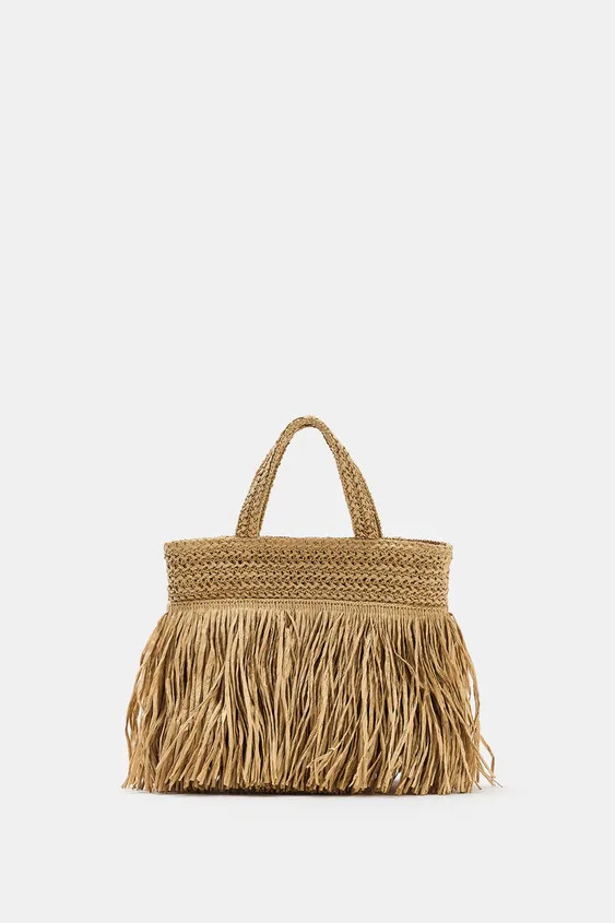 FRINGED HANDBAG | Zara UK