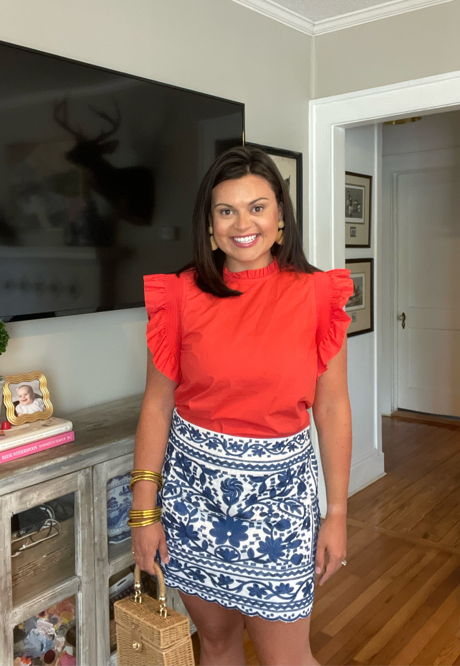 4th of July outfit | Red White & Blue | skirt 

#LTKFindsUnder100 #LTKSeasonal