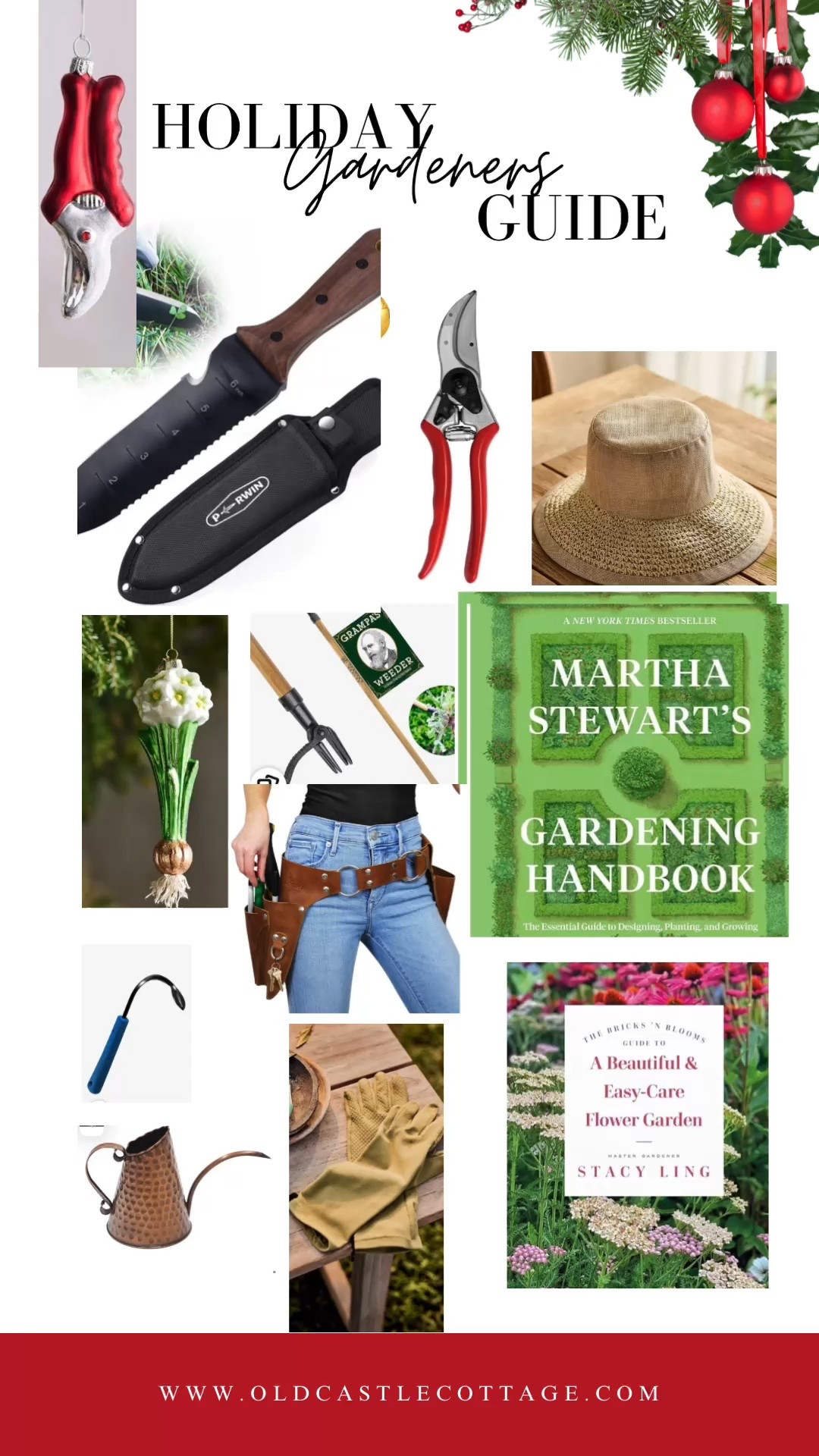 GIFT GUIDE FOR THE GARDENER | Old Castle Cottage Favorites

Looking for the perfect holiday gift for the gardener in your life? These are the exact tools, brands, and garden essentials I use every single season here at Old Castle Cottage. Thoughtful, practical, and beautiful—every item on this list is something I personally own, love, and recommend. 🌿✨
All items are linked in my LTK. Comment “GARDEN” and I’ll send it right to you.
