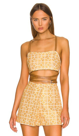 Marseille Top in Marigold | Revolve Clothing (Global)