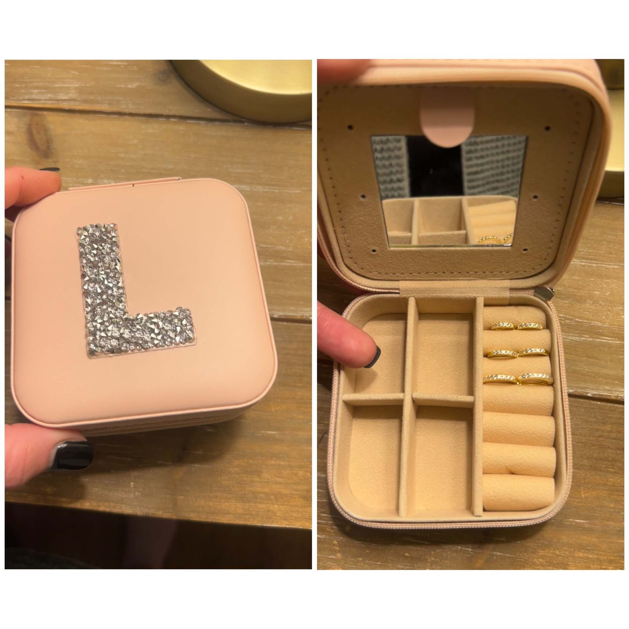 This Personalized Initial Jewelry Case is 60% off after the c0de 60PKWIU3 @ check0ut!! 
I added my favorite PAVOI huggies to make a nice little Christmas gift!! 

#LTKSeasonal #LTKkids #LTKGiftGuide