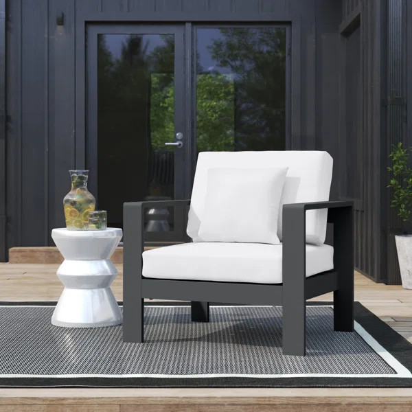 Lajoy Patio Chair with Cushions | Wayfair North America