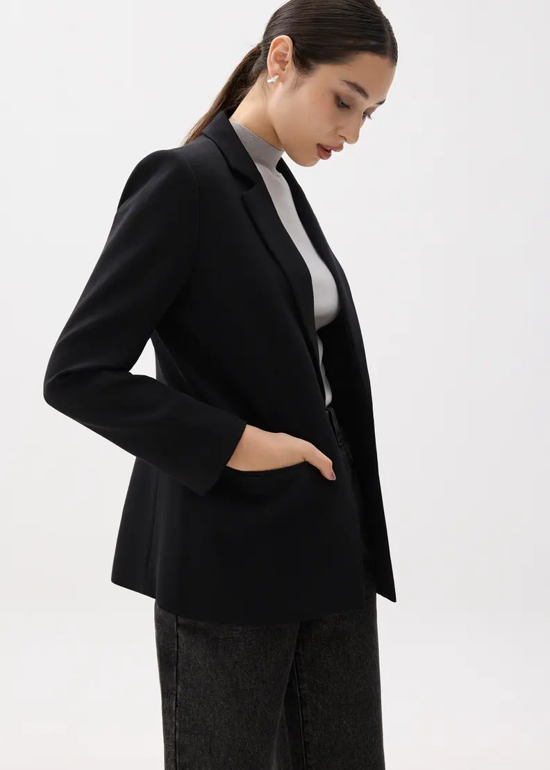 RuchedReady™ Aera Slim Blazer | Love, Bonito USA