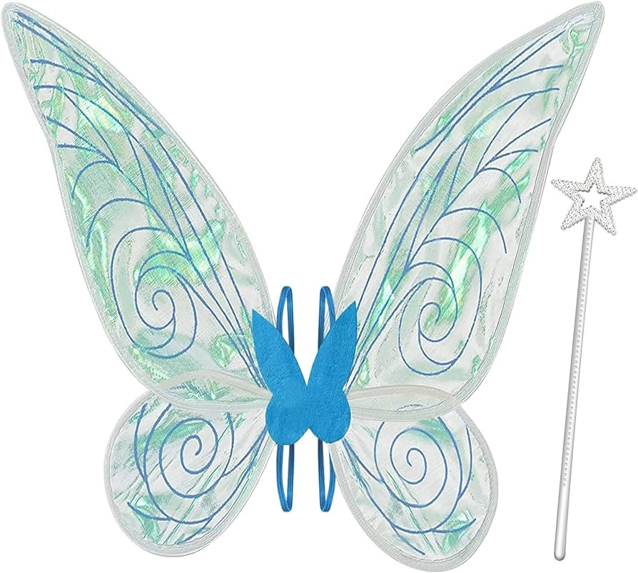 Amazon.com: quescu Fairy Wings for Adults,Butterfly Wings for Girls,Angel Wings,Fairy Costume for... | Amazon (US)