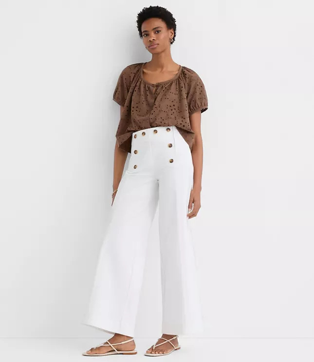 Mariner Pants in Twill | LOFT