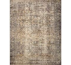 Amber Lewis x Loloi Morgan Collection MOG-01 Sunset / Ink 5'-0" x 7'-0" Area Rug feat. CloudPile | Amazon (US)