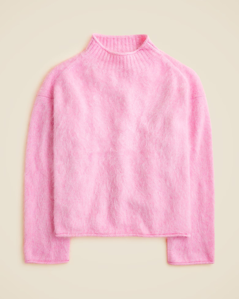 Brushed cashmere 2025 Rollneck™ sweater | J. Crew US