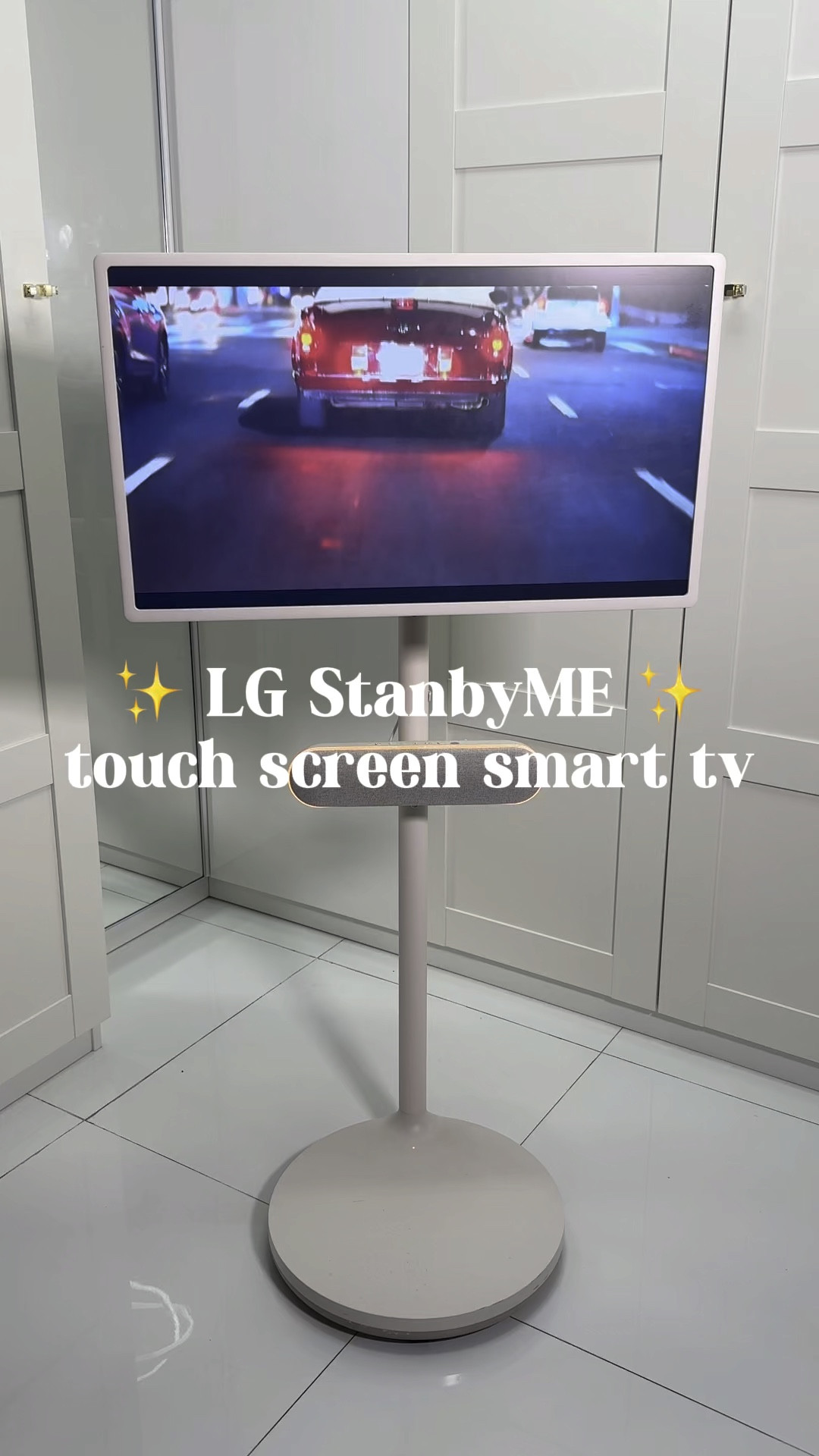She is beauty, she is grace. She is my new ✨ obsession ✨ ! 

Yes, I am OBSESSED with my LG StanbyME. It literally goes with me from room to room, not kidding. 
I’ve been getting so many questions about this thing... It is literally a giant iPad/TV on WHEELS!! Yes, on wheels. You heard me right!


Comment “LG tv” below if you are interested in links! ✨ 

#workfromhome #work #worklife #office #lgtv #lgstanbyme #lgstandbyme #tv #ipad #theidol #spiceworld #spicegirls #sexandthecity #netflix #amazon #amazonfinds #amazonhome #amazonprime #homedecor #home 

#LTKWorkwear #LTKVideo #LTKHome
